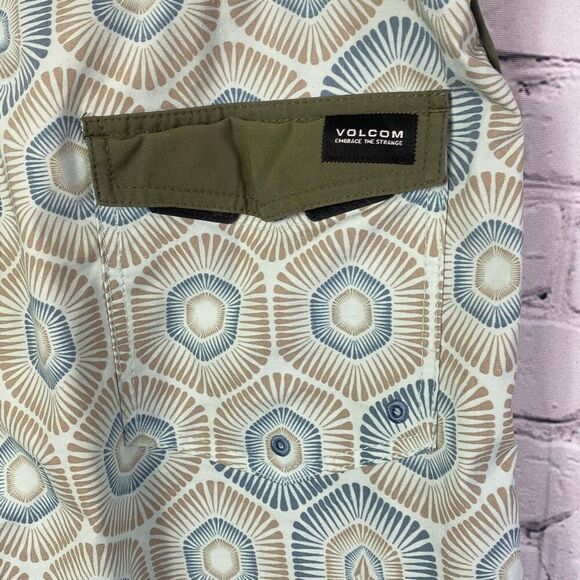 Volcom Sun Medallion Board Swim Shorts 7.5" Inseam Size 34   294 - Picture 8 of 11
